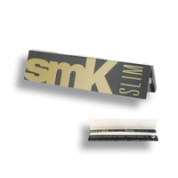Carnet de feuilles slim SMK, noir, papier fin